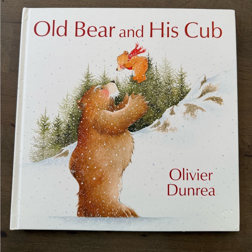 Old Bear and His Cub Hardcover Book